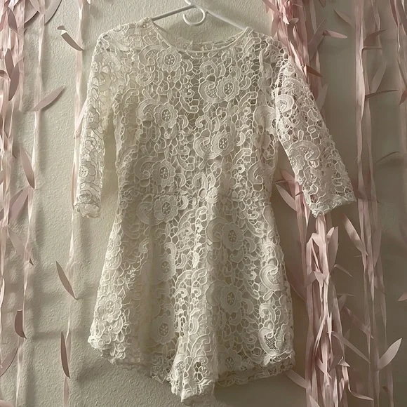 sachin and babi light blue dress Hunter Bell Marley Dress | White | Size 8 main image 0